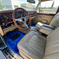 Blue Sheepskin Floor Mats for Rolls-Royce Wraith (2013-2023)