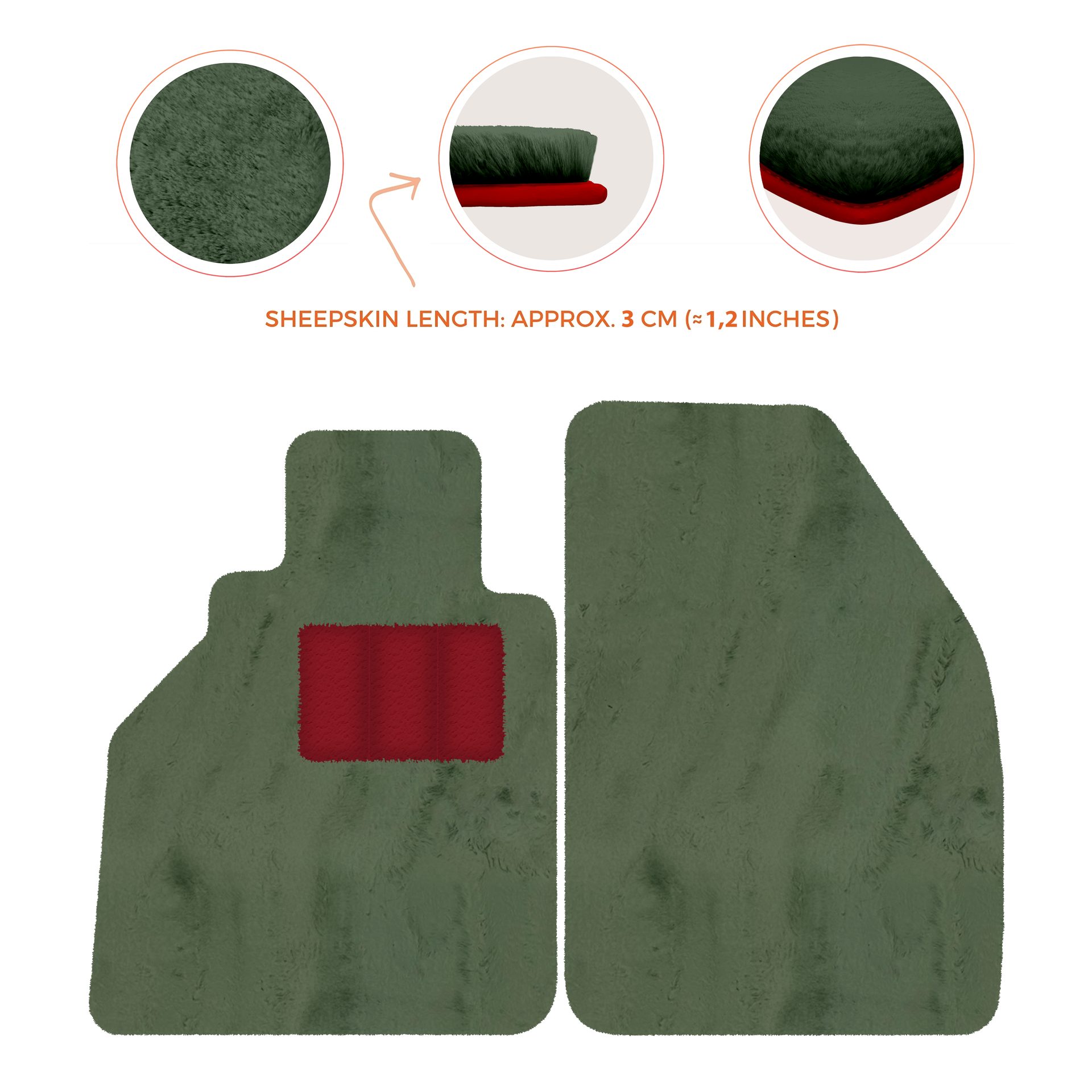 Gray Floor Mats for Porsche 986 Boxster (1996-2004) - AutoWin