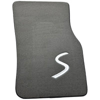 Grey Floor Mats for Mini Cabrio R56 Convertible (2009-2016) - AutoWin