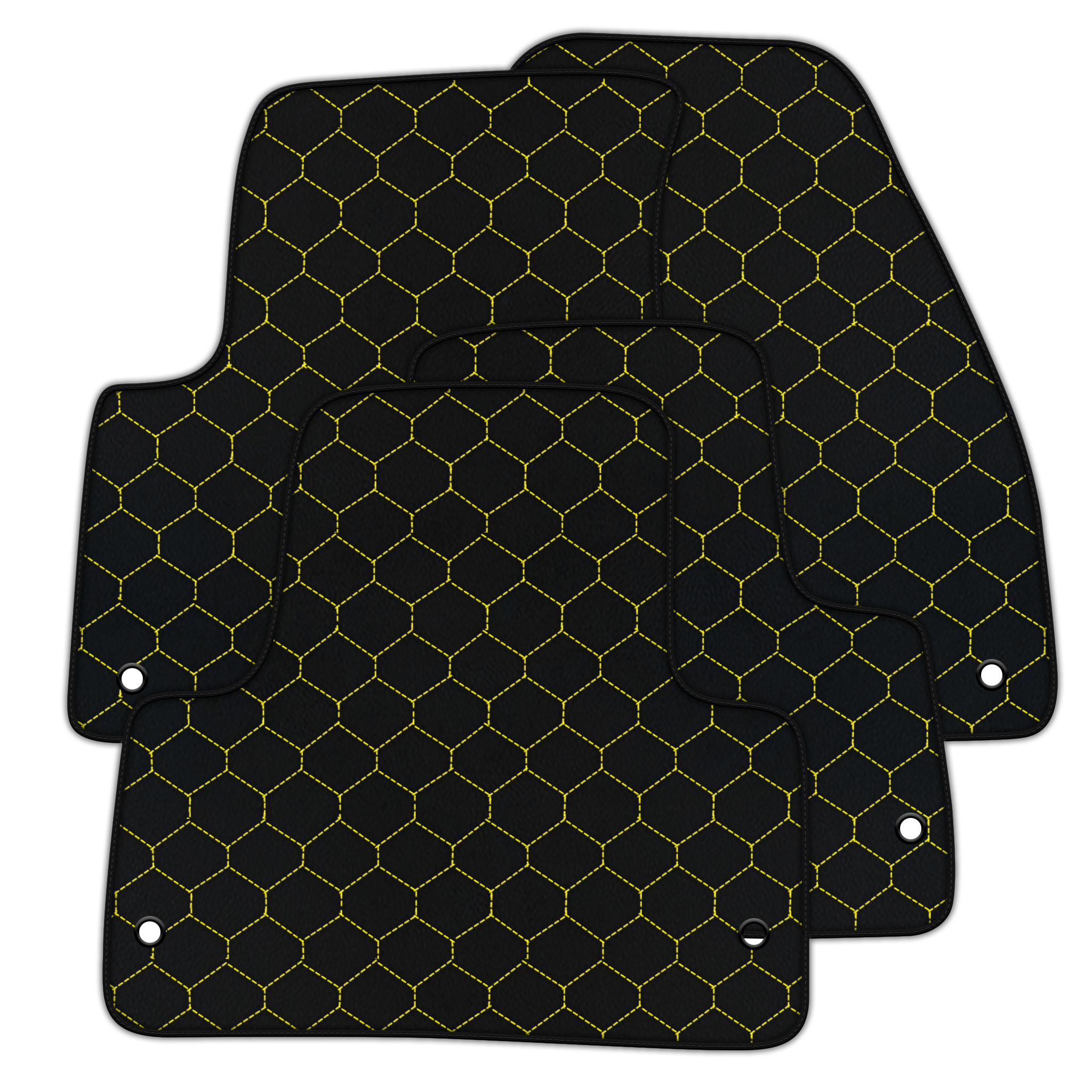 Customizable Hexagon Hex Pattern Floor Mats for Dodge Viper (2003-2006)
