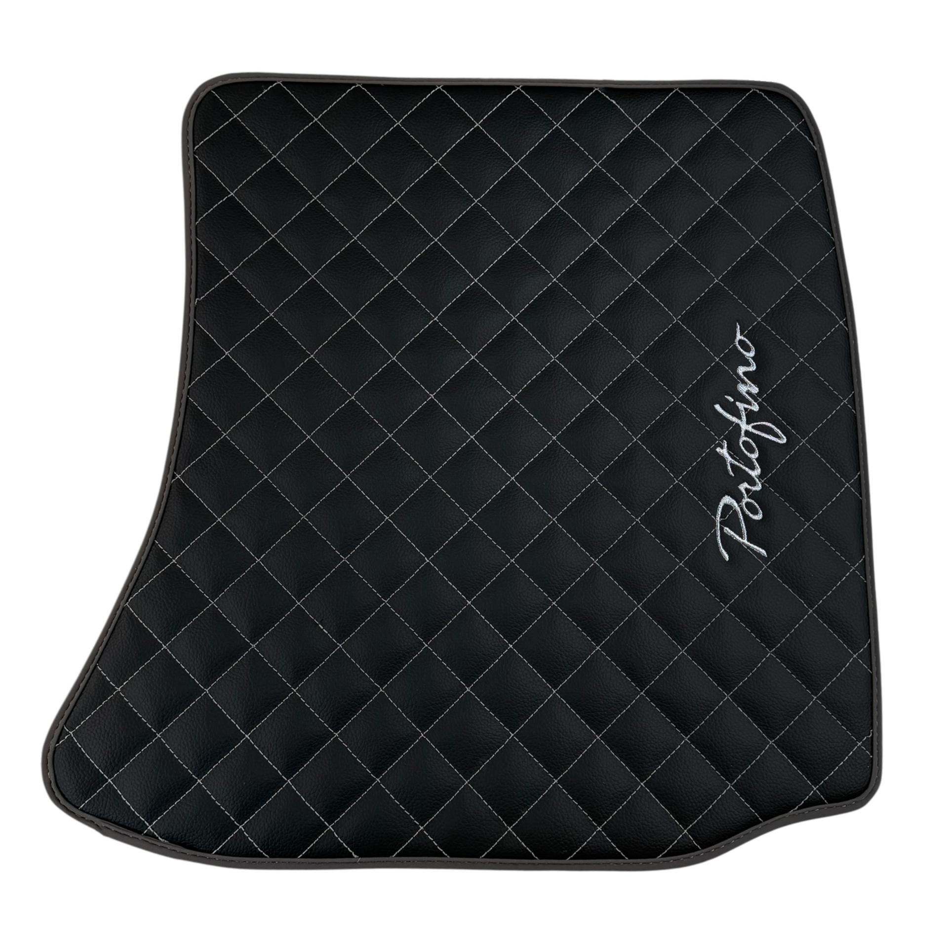 Customizable Leather Floor Mats A1 for Ferrari Portofino 2018-2023