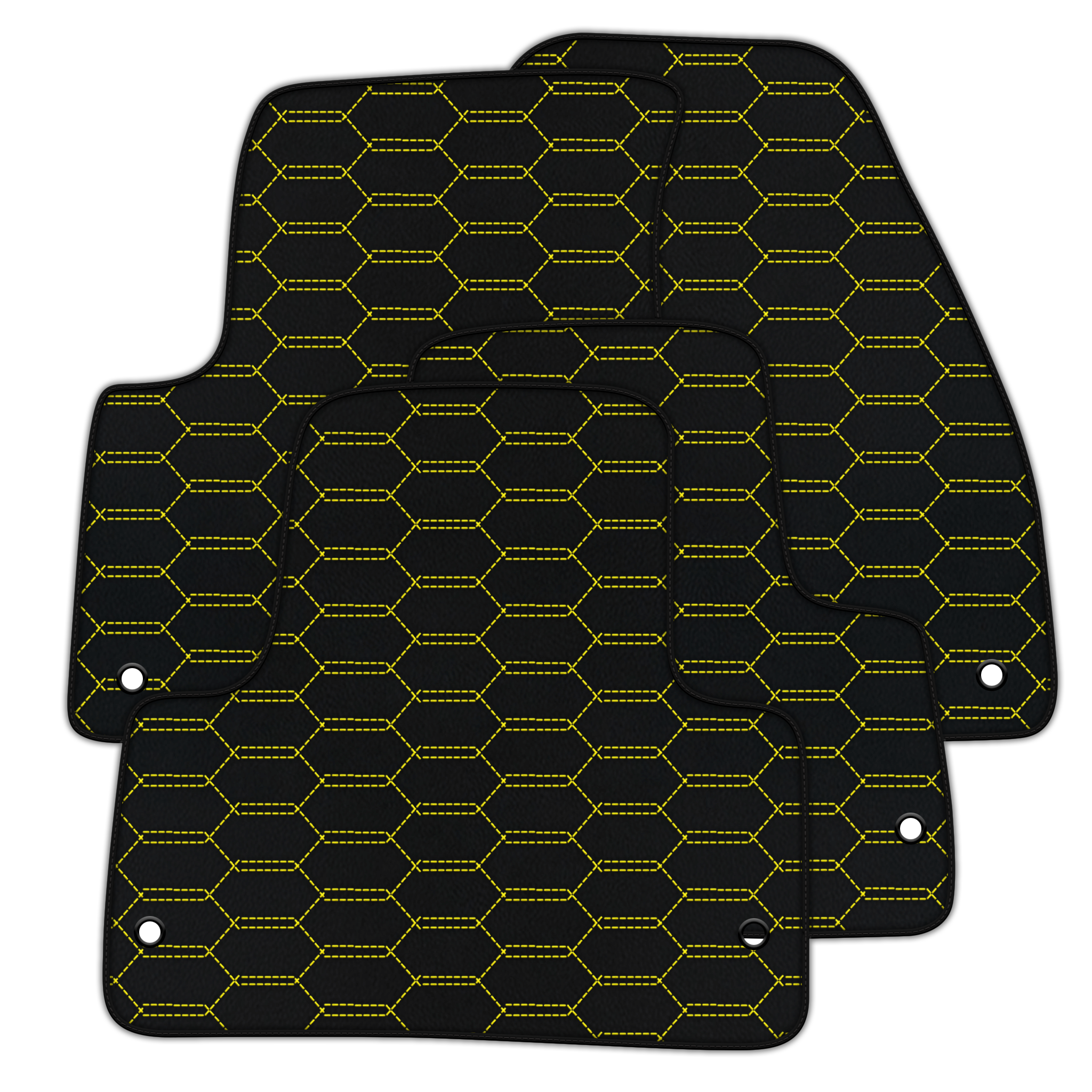 Customizable Raptor Hex Pattern Floor Mats for Dodge Viper (2003-2006)