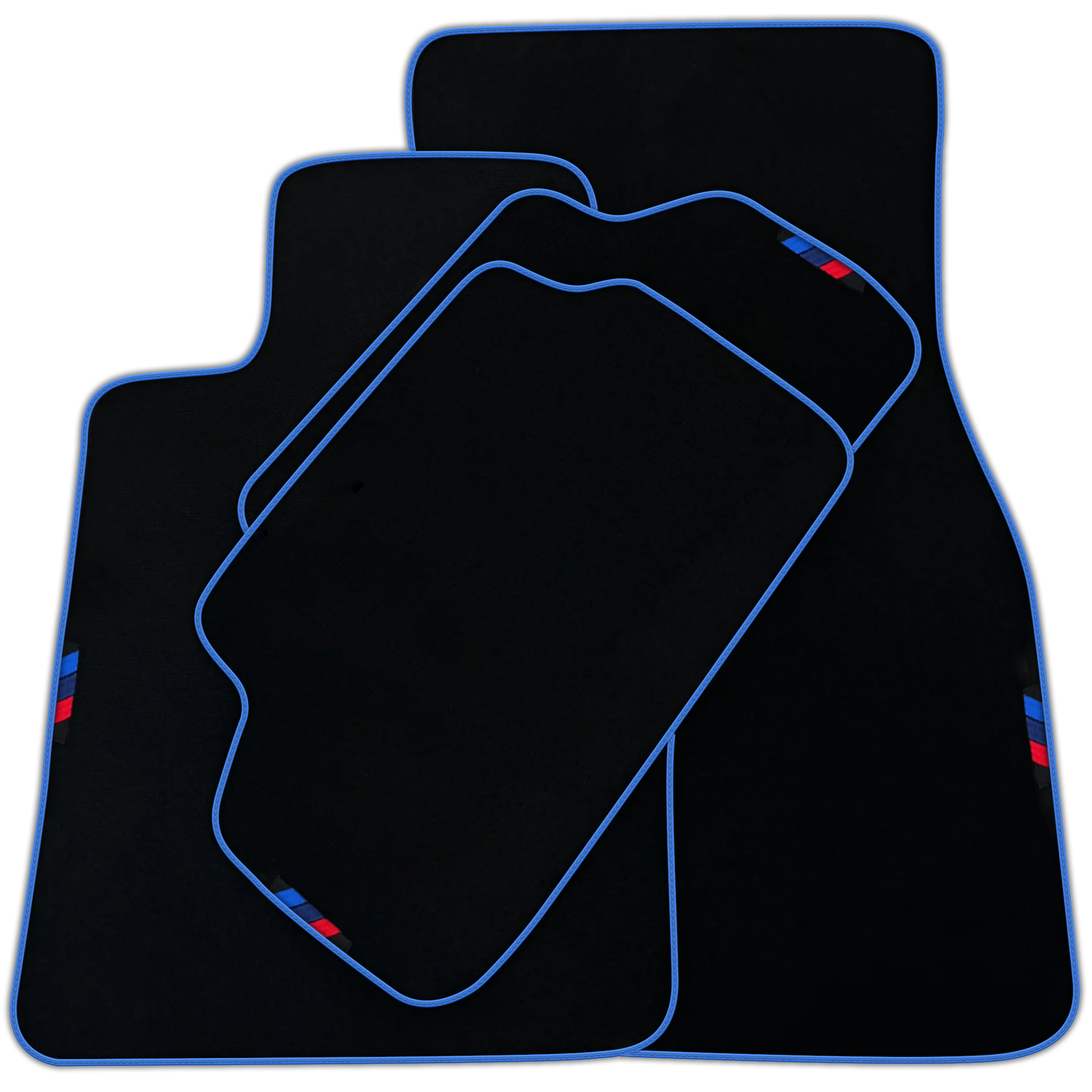Black Floor Mats for BMW iX (2022-2024) with Black Trim | Various Trim Colors