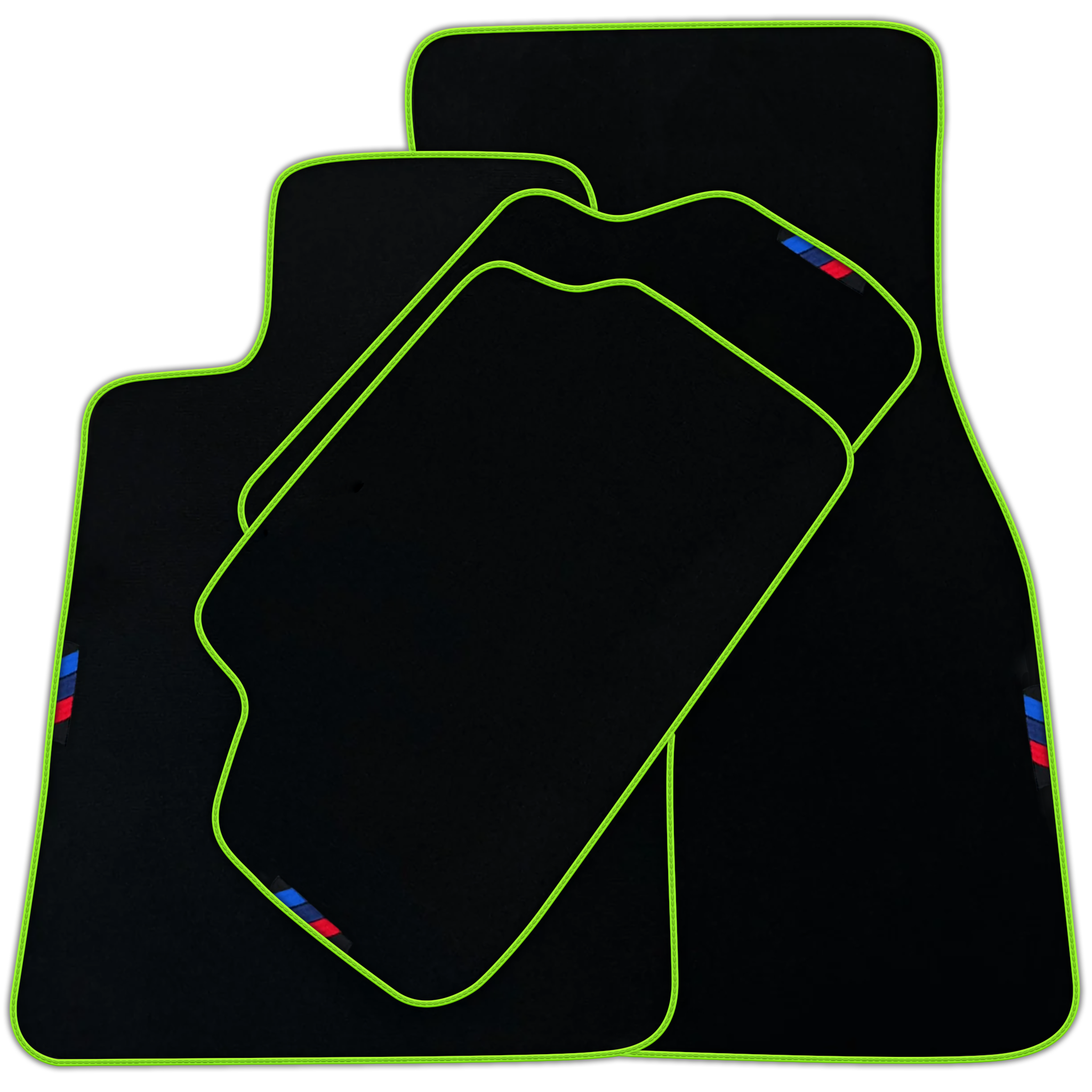 Black Floor Mats for BMW iX (2022-2024) with Black Trim | Various Trim Colors