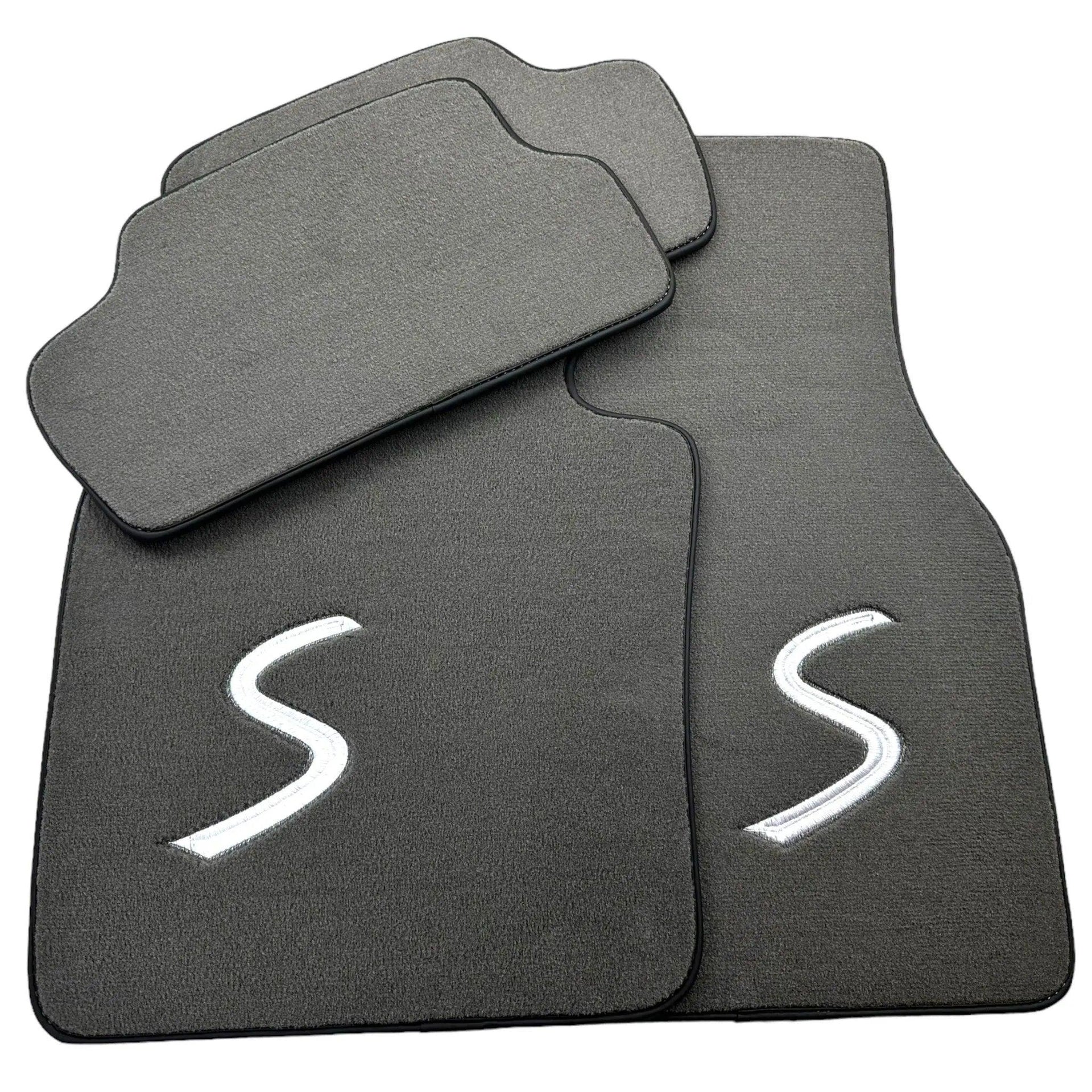 Grey Floor Mats for Mini Cooper / One Electric (2020-2023) - AutoWin
