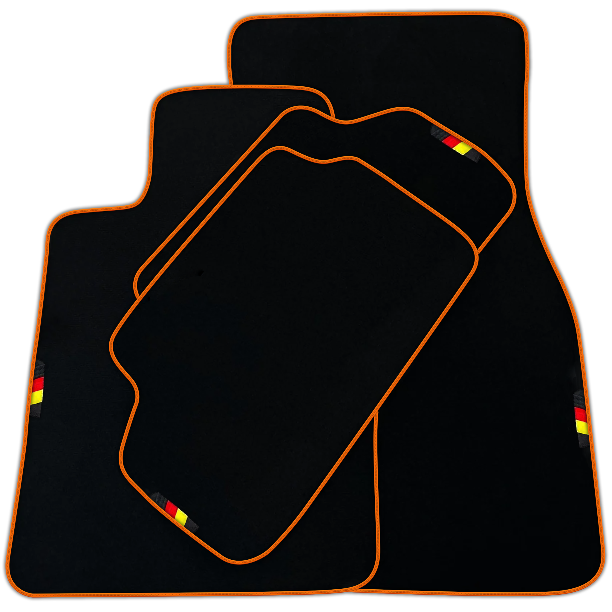 Black Mats For BMW 7 Series E38 Long Germany Edition | Various Trim Colors