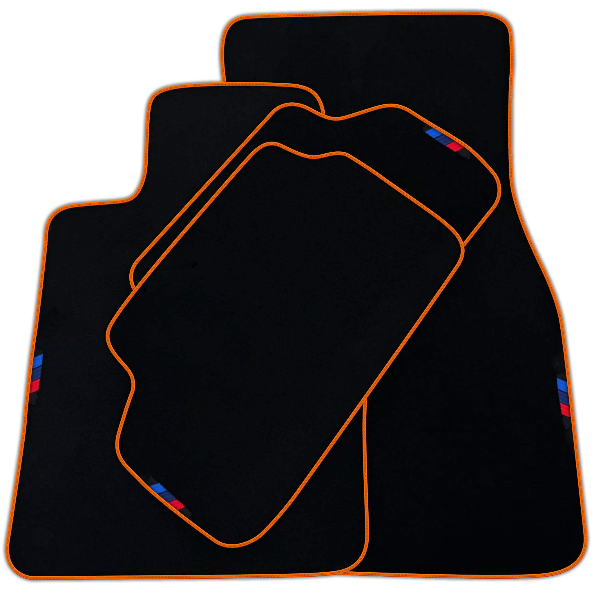 Black Floor Mats for BMW iX (2022-2024) with Black Trim | Various Trim Colors