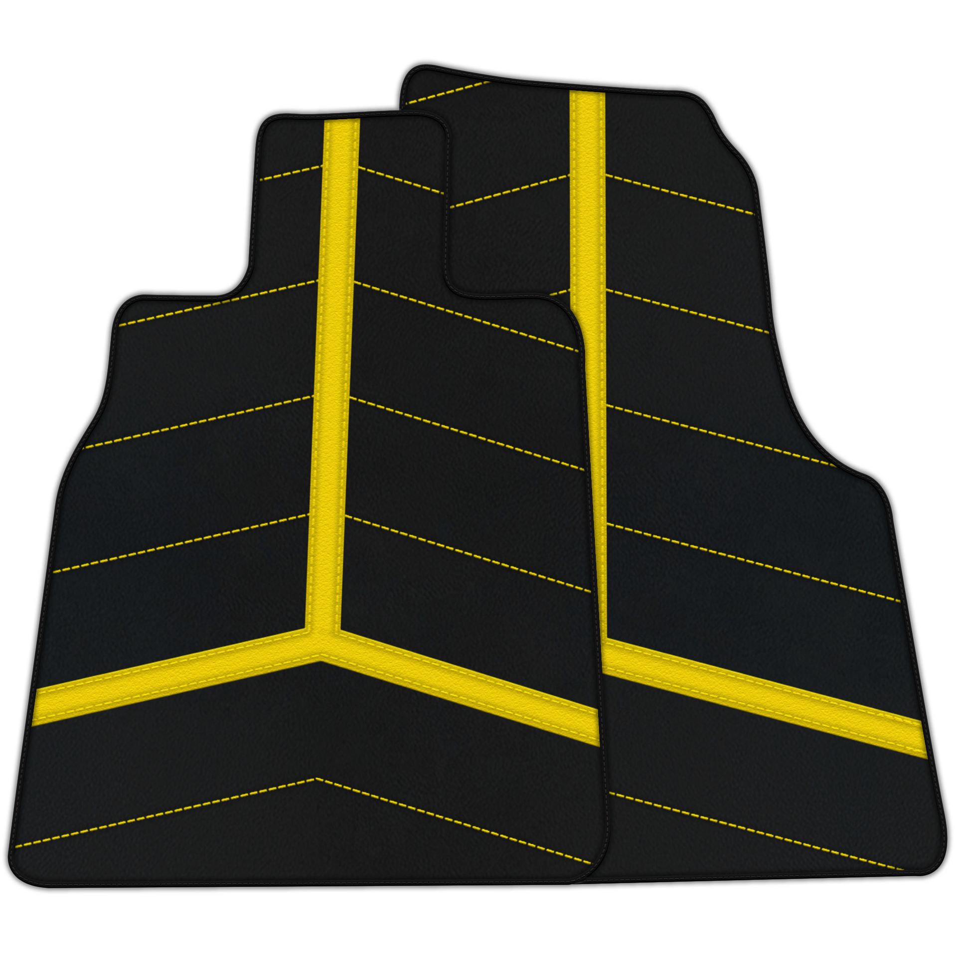 Custom Luxury Leather Floor Mats for Ferrari F8 Spider (2019-2023)