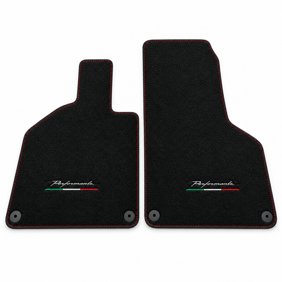 Tapetes de carro vermelhos para Lamborghini Huracan