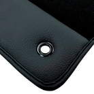 Black Floor Mats for Chrysler Sebring (1995-2010) with Leather | AutoWin