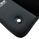 ER56 Design Black Floor Mats for Jeep Commander (2006-2010) with Leather