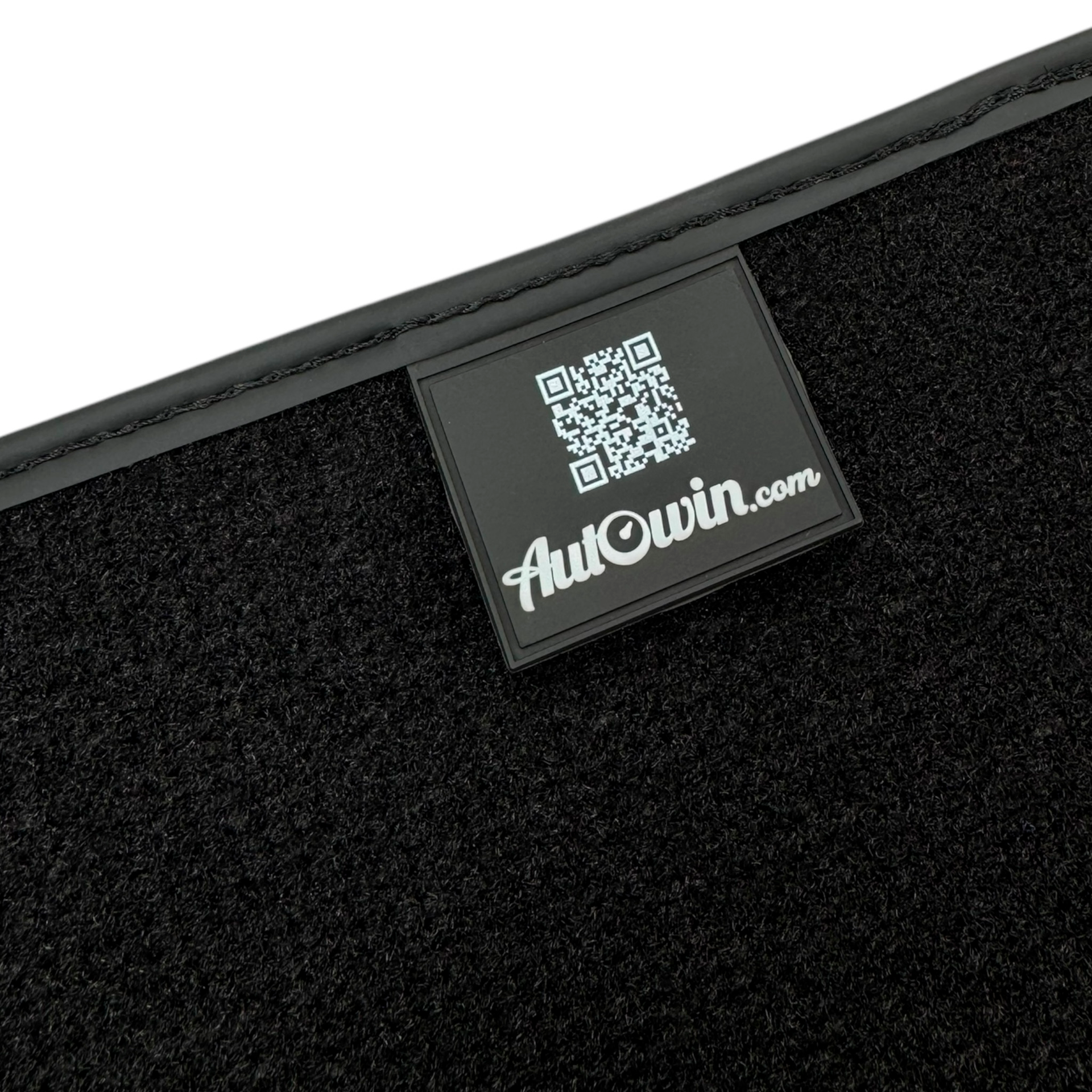 ER56 Design Black Floor Mats for Lincoln MKS (2008-2016) with Leather