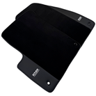ER56 Design Black Floor Mats for Chrysler Town & Country (1941-2016) with Leather