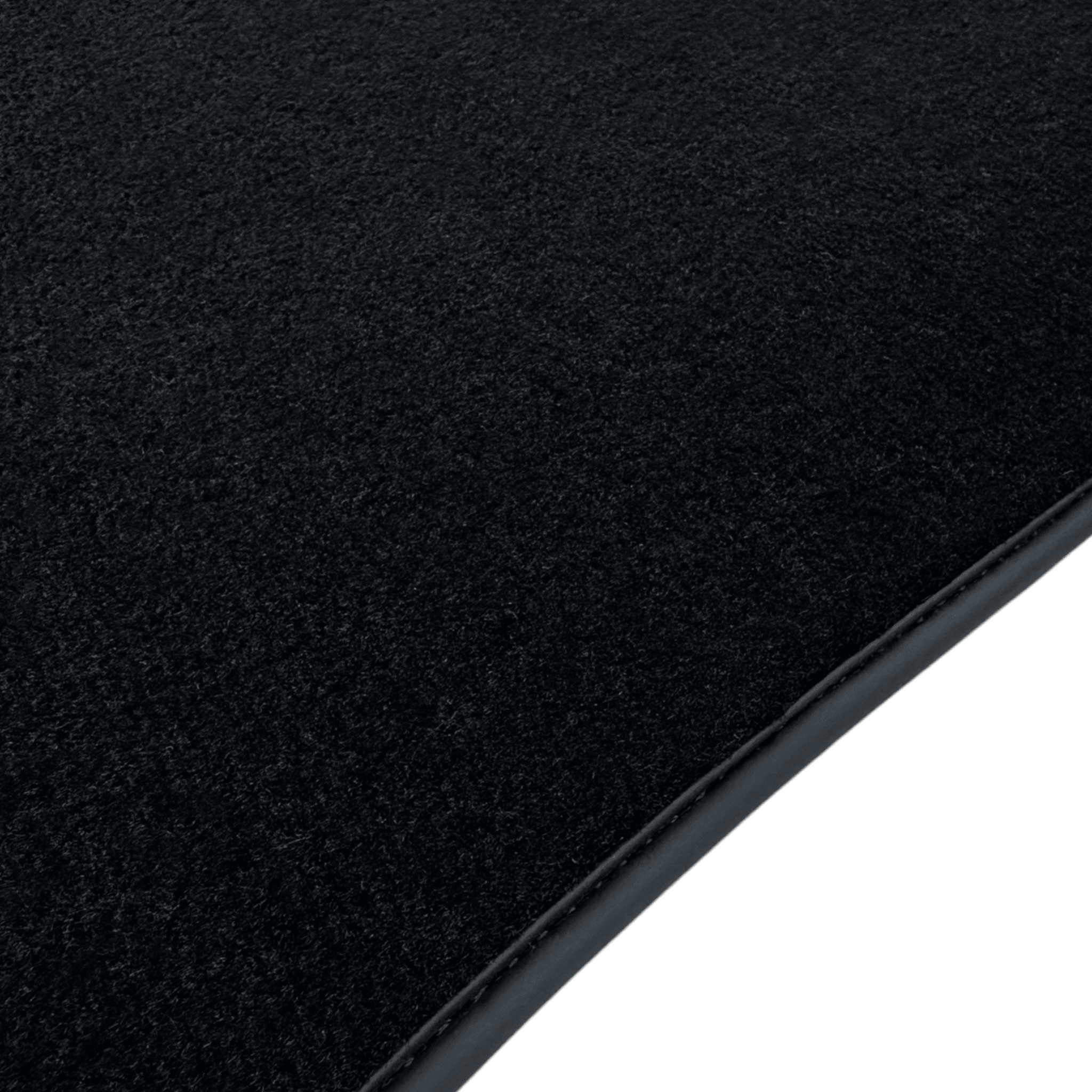 Black Floor Mats for Jaguar E-Pace (2018-2024) with Leather - AutoWin