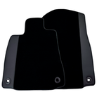Black Floor Mats for Lexus RC-F (2015-2024) with Leather