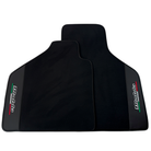 Black Floor Mats Lamborghini Diablo 1990-2001 Carbon Fiber Leather