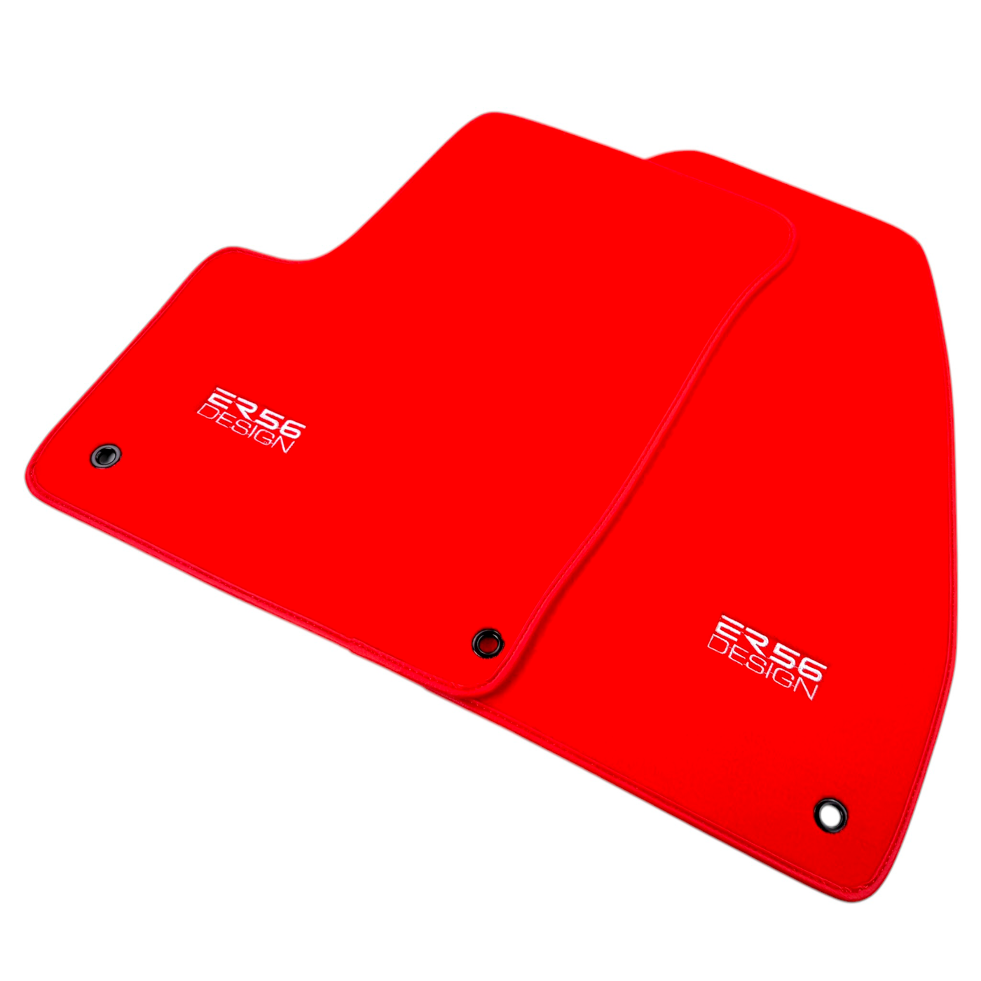 Red Floor Mats for Chevrolet Corvette C2 (1963-1967) by ER56 Design