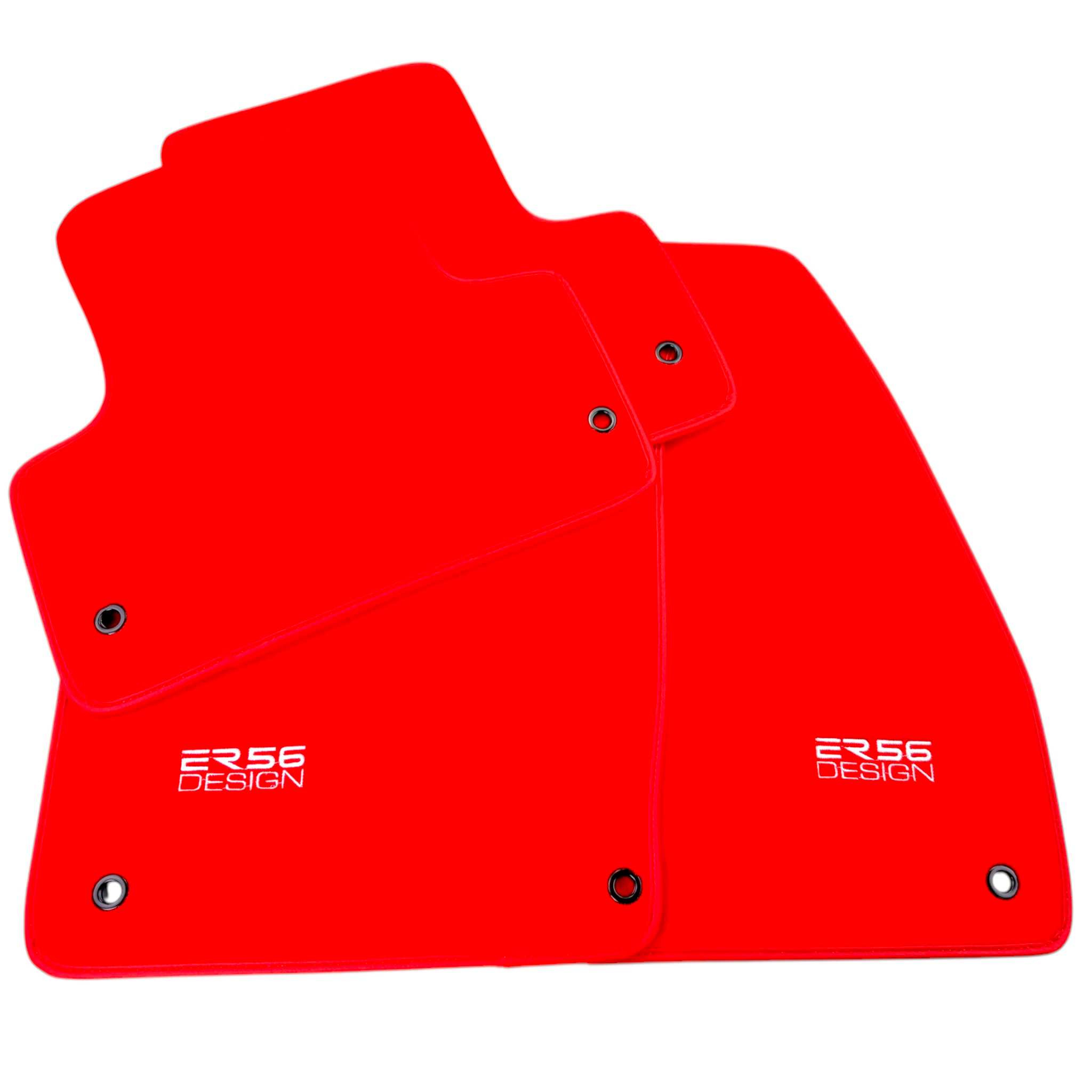 Red Floor Mats for Chrysler Town & Country (1941-2016) by ER56 Design