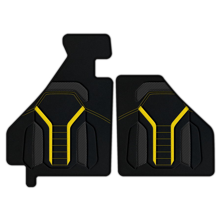 Customizable Leather Floor Mats for Ferrari F355 - AW23 Pattern