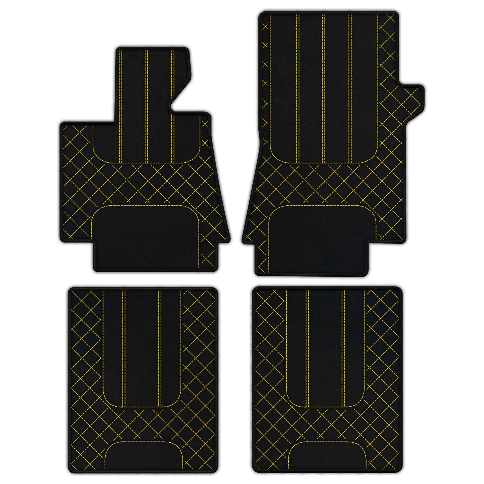 Customizable Leather Floor Mats for Bentley Bentayga (2015-2023)