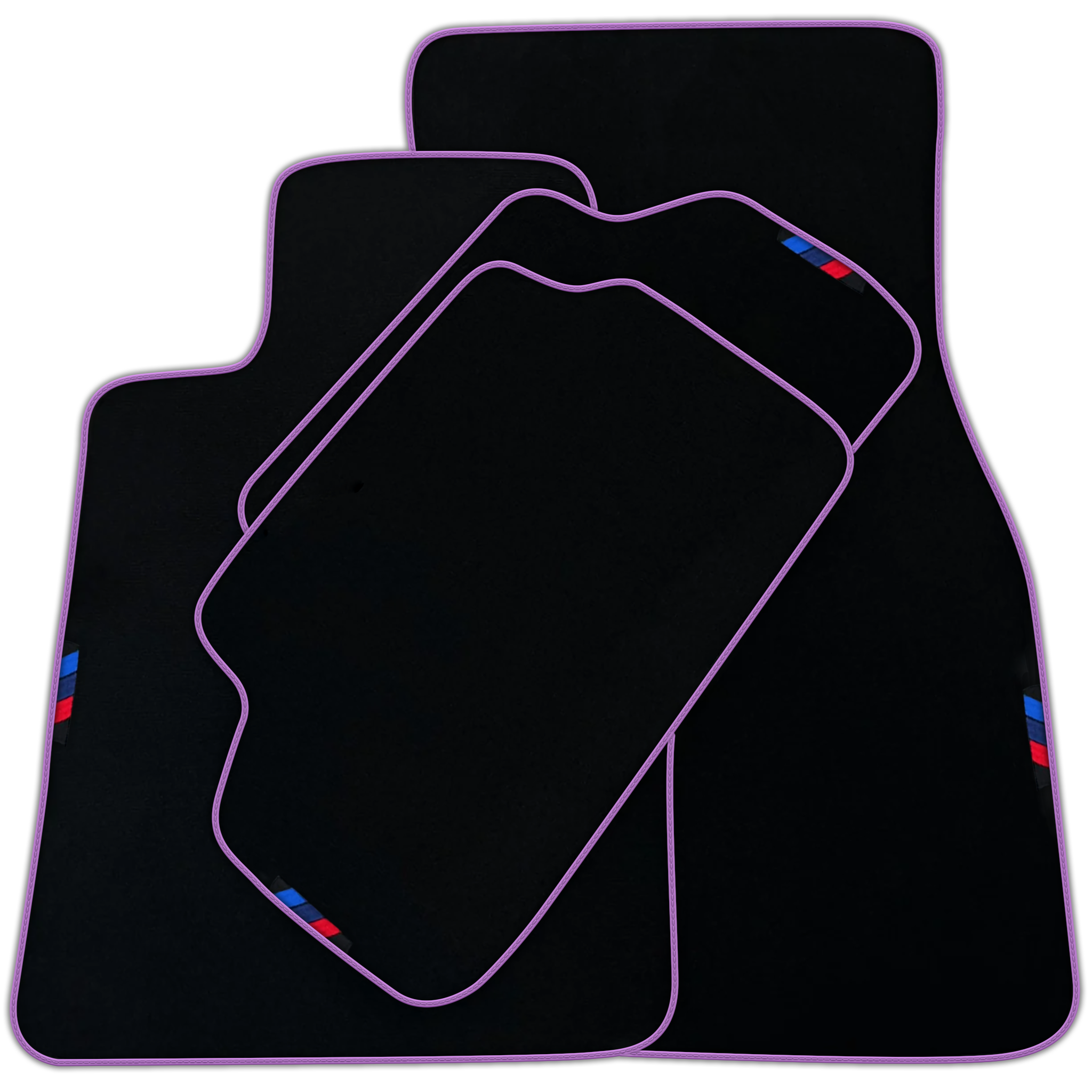 Black Floor Mats for BMW iX (2022-2024) with Black Trim | Various Trim Colors