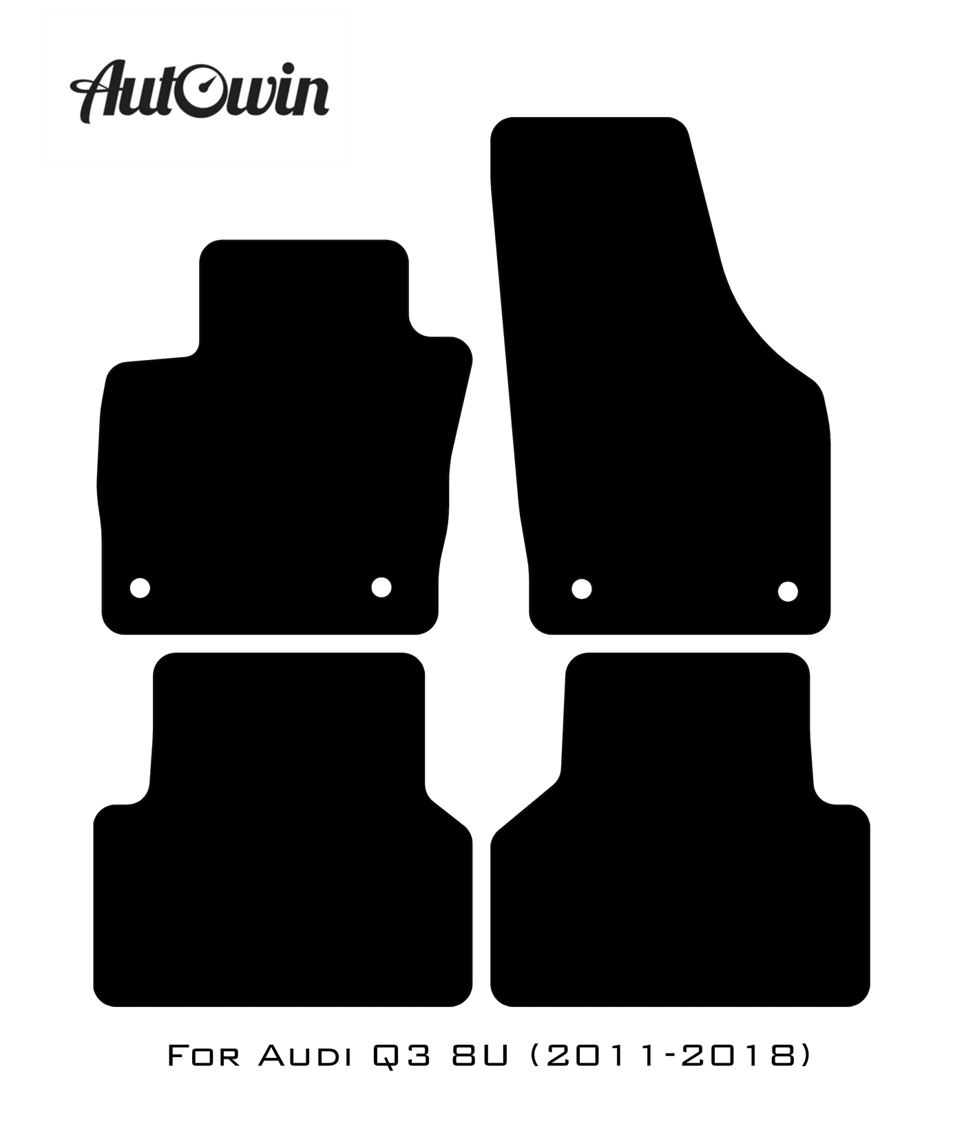 Floor Mats for Audi Q3 8U (2011-2018) - AutoWin