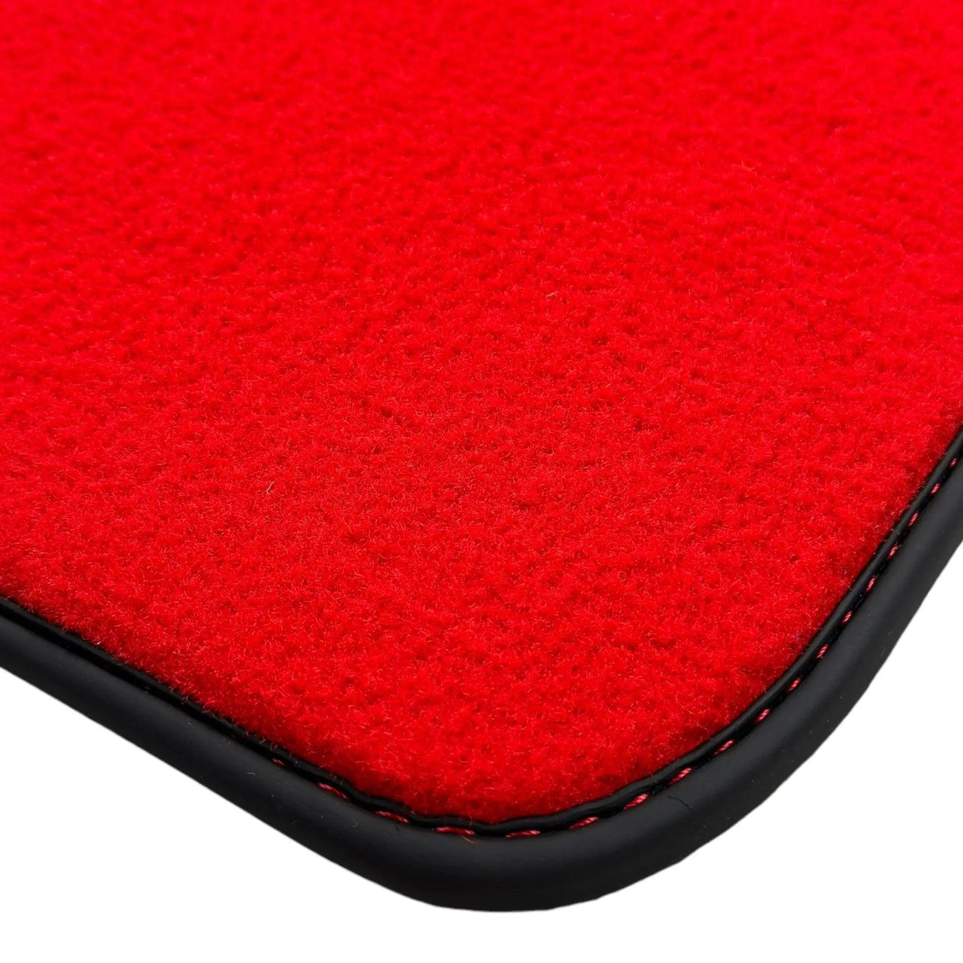 Red Floor Mats for Mini Cabrio R52 Convertible (2004-2009) - AutoWin