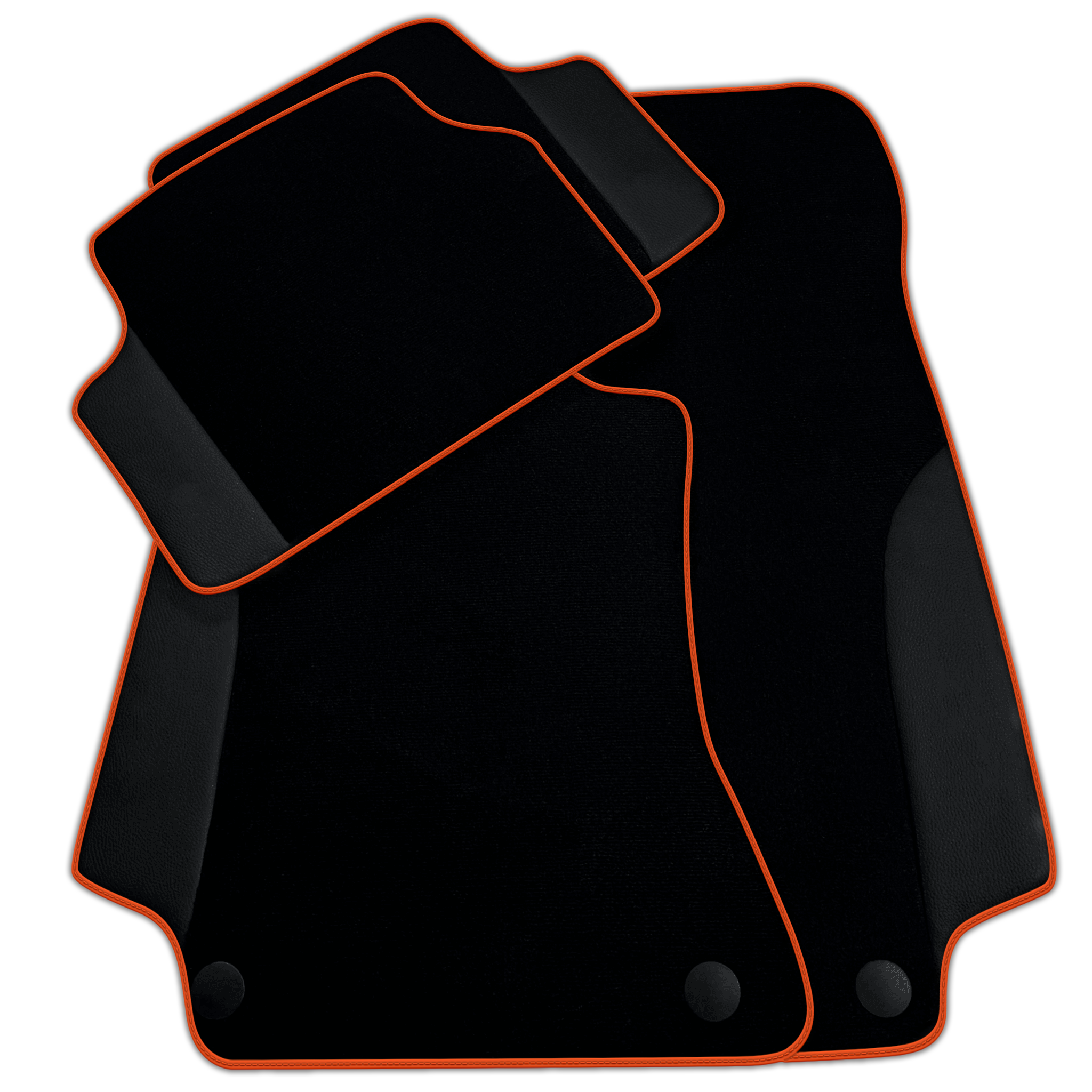 Customizable Black Floor Mats For Mercedes Benz B-Class W246 (2011-2019)