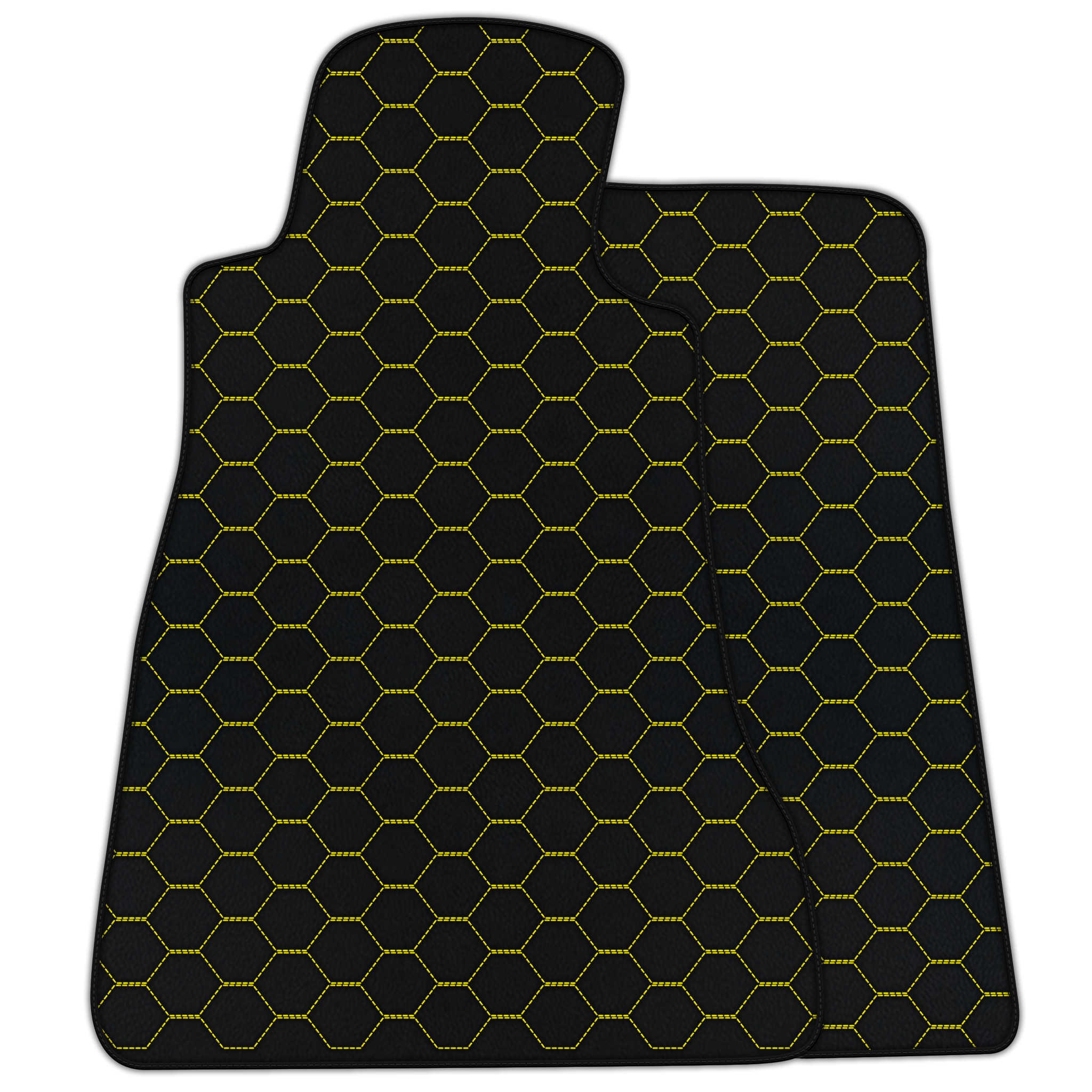 Customizable Premium Leather Floor Mats for Corvette C6 (2005-2013)