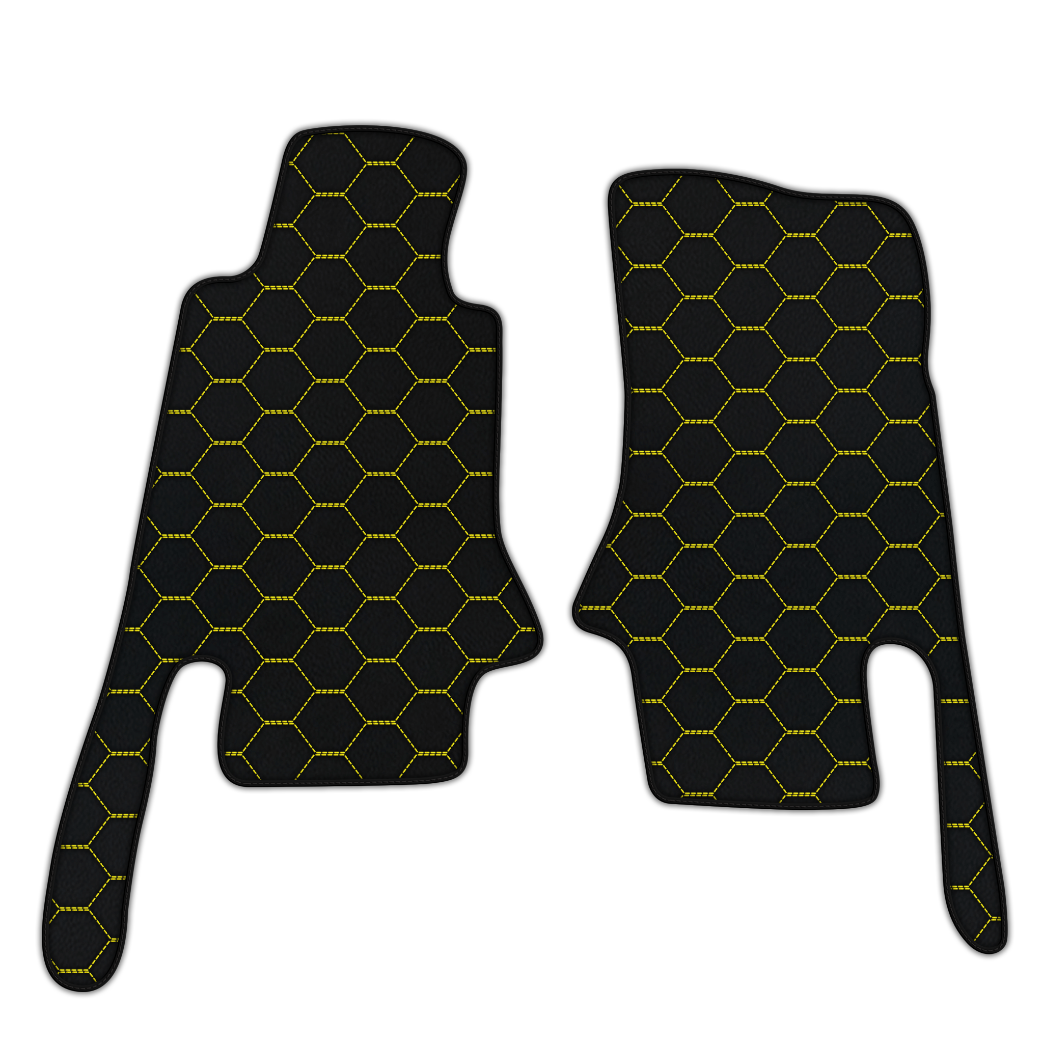 Custom Leather Floor Mats for 1997-2004 Chevrolet Corvette C5
