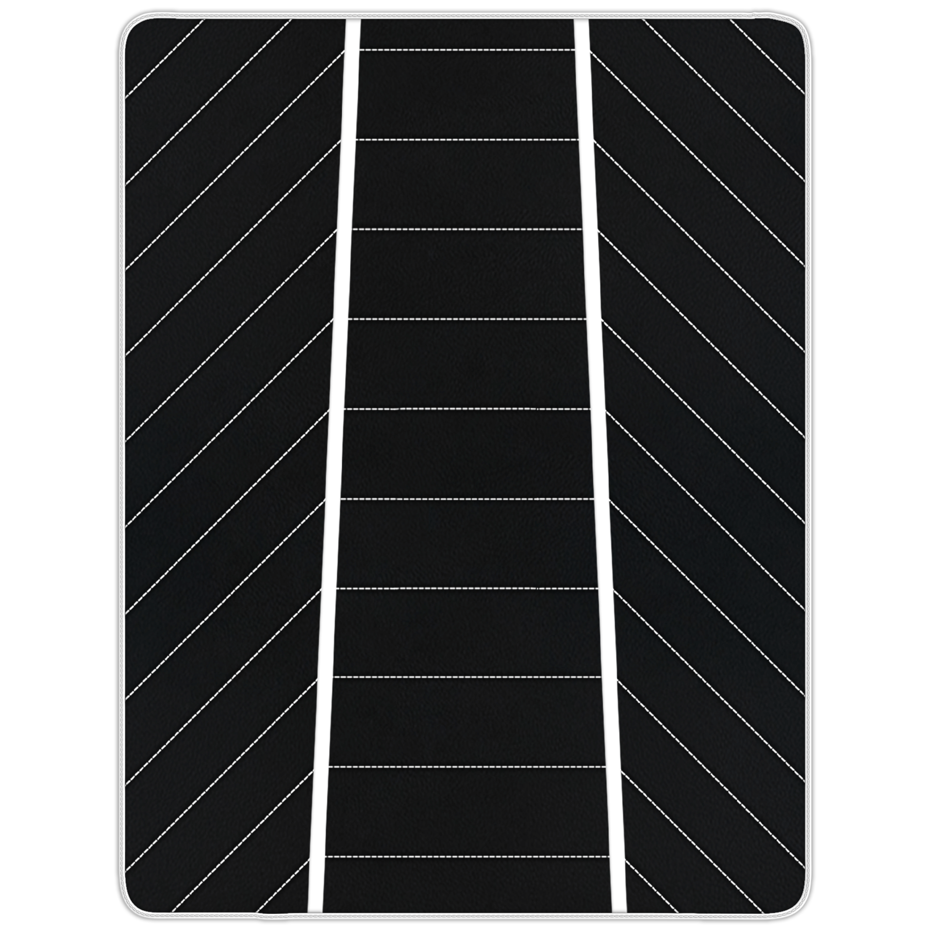 Premium Black Leather Floor Mats for Ferrari California | Full Set