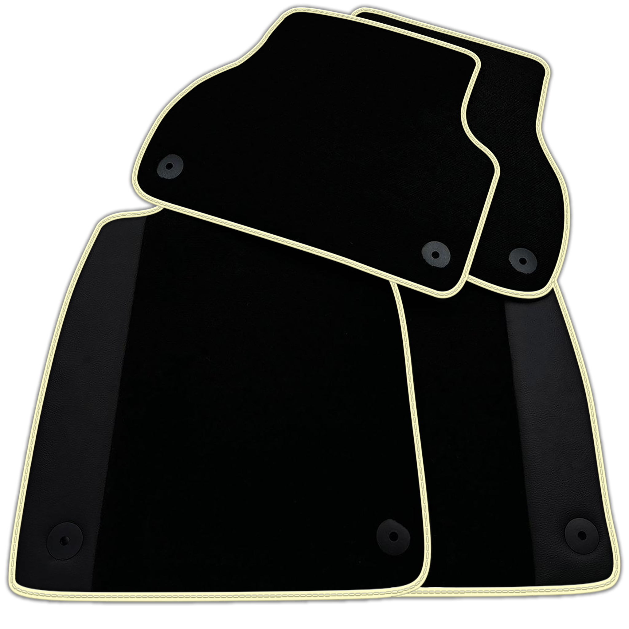 Customizable Black Floor Mats for Audi RS 5 B9 2-Door Coupe (2017-2024)