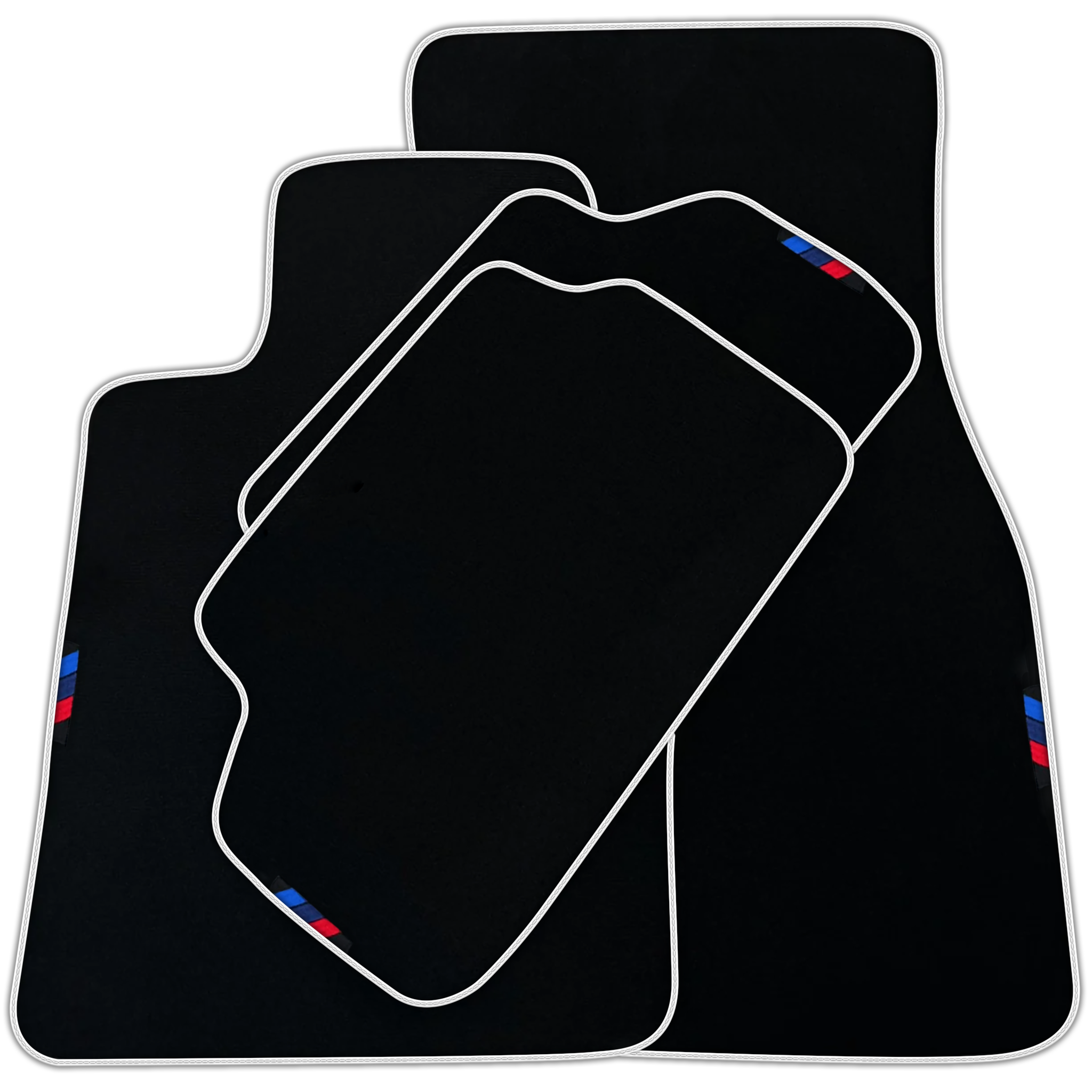 Black Floor Mats for BMW iX (2022-2024) with Black Trim | Various Trim Colors