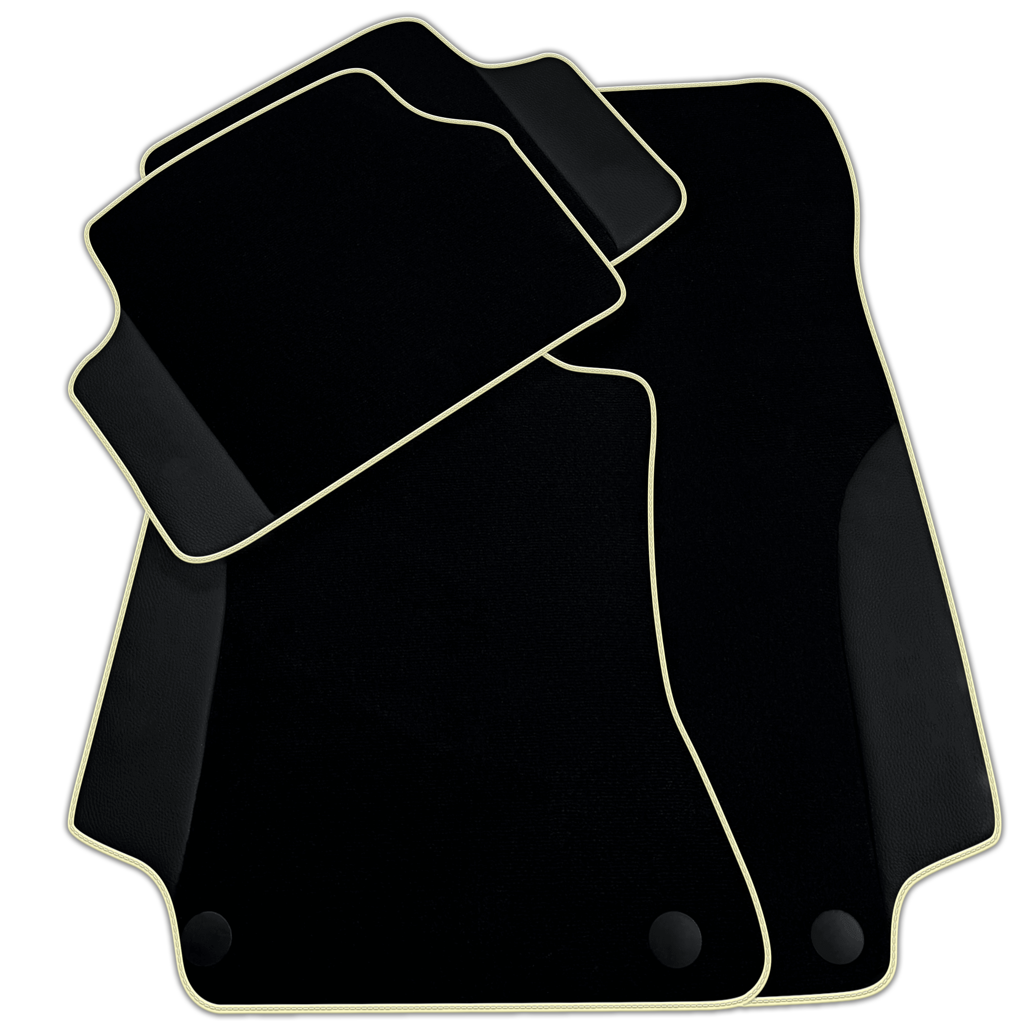 Customizable Black Floor Mats For Mercedes Benz B-Class W246 (2011-2019)