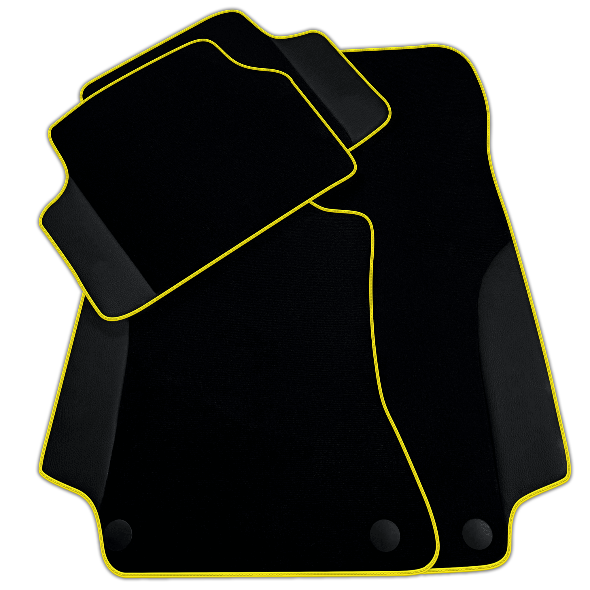 Customizable Black Floor Mats For Mercedes Benz C-Class S205 Wagon Facelift (2018-2021)