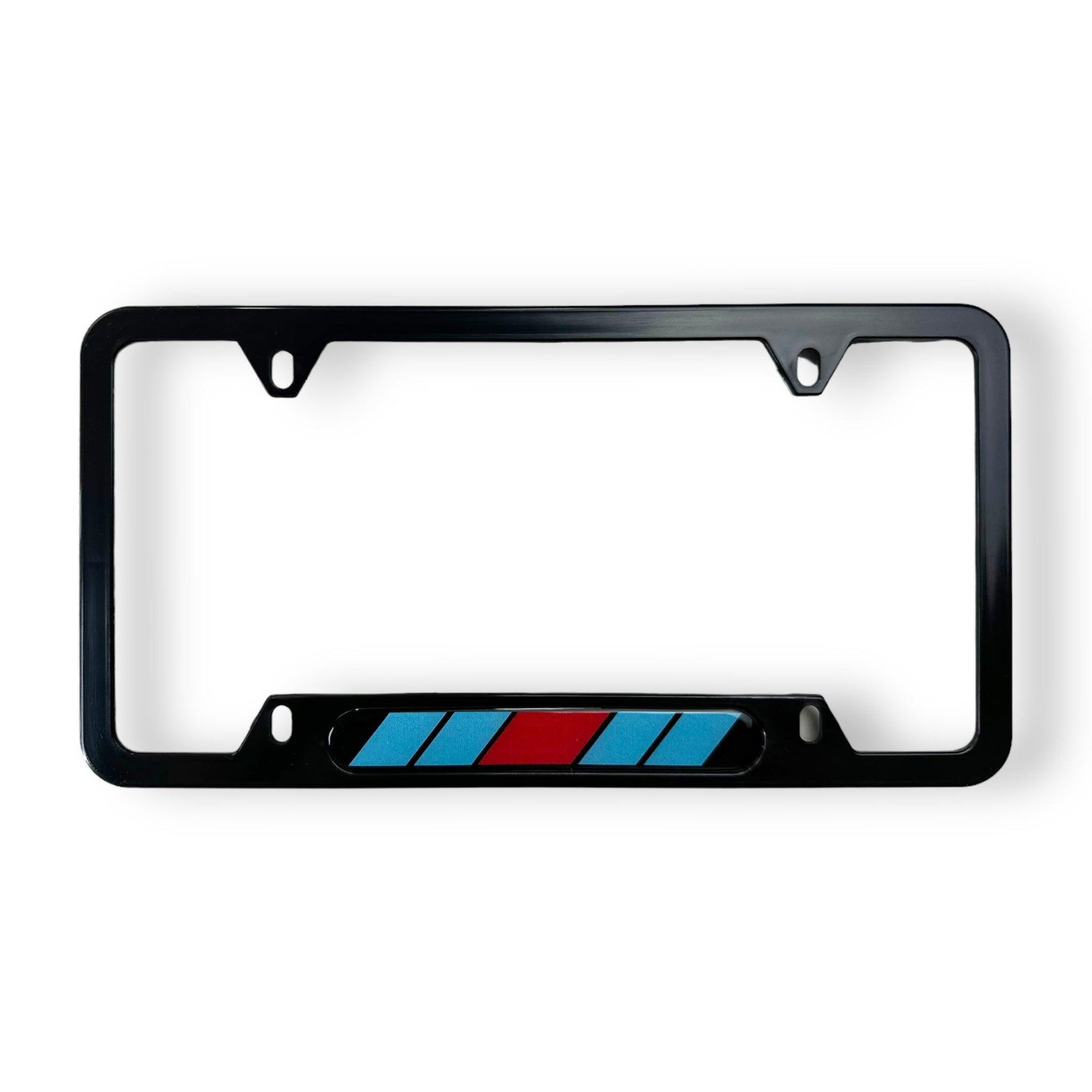 Autowin Number Plate Holder USA Standard Size Blue - AutoWin