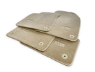 Beige Floor Mats for Audi A6 - C8 Allroad Quattro (2019-2023) | ER56 Design - AutoWin
