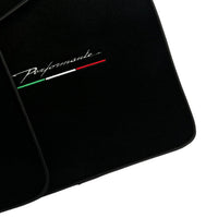 Black Floor Mats for Alfa Romeo Spider (1966-1993) Perfomante - AutoWin
