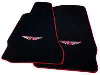 Black Floor Mats for Aston Martin V12 Vanquish S (2004-2007)