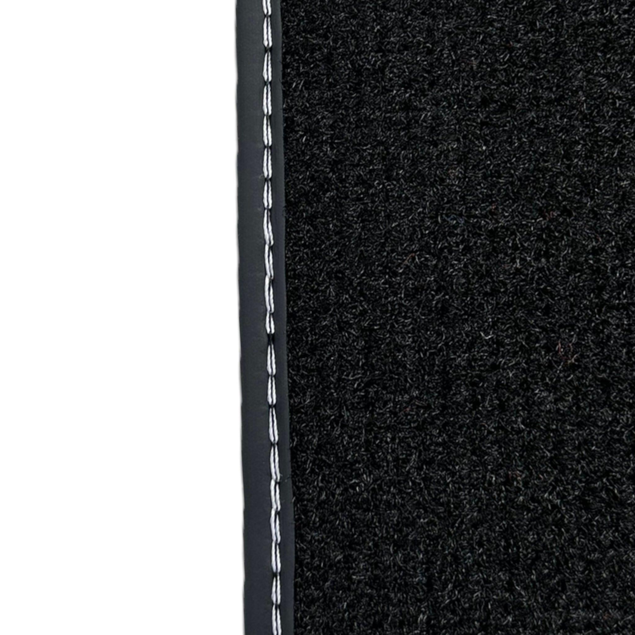 Black Floor Mats For Bentley Flying Spur (2005-2013) with Leather - AutoWin