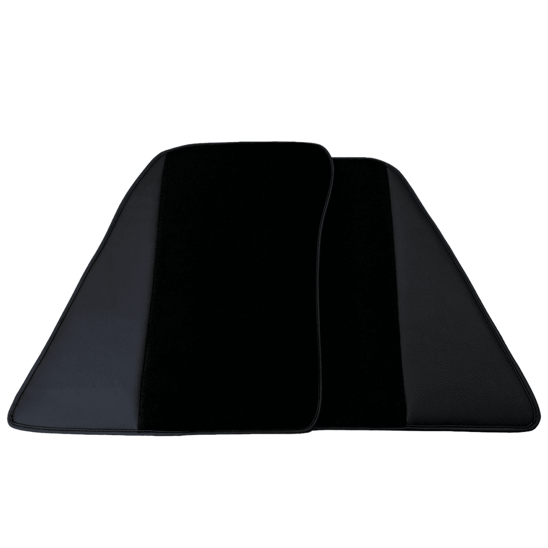 Custom Black Floor Mats for Ferrari SF90 Stradale (2019-2024) with Leather - AutoWin
