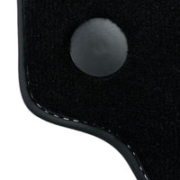 Black Floor Mats for Ferrari 458 Spider (2012-2015) with Beige Nappa Leather | Italian Edition - AutoWin