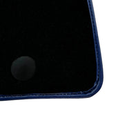 Black Floor Mats for Ferrari 812 GTS (2019-2023) with Carbon Leather - AutoWin