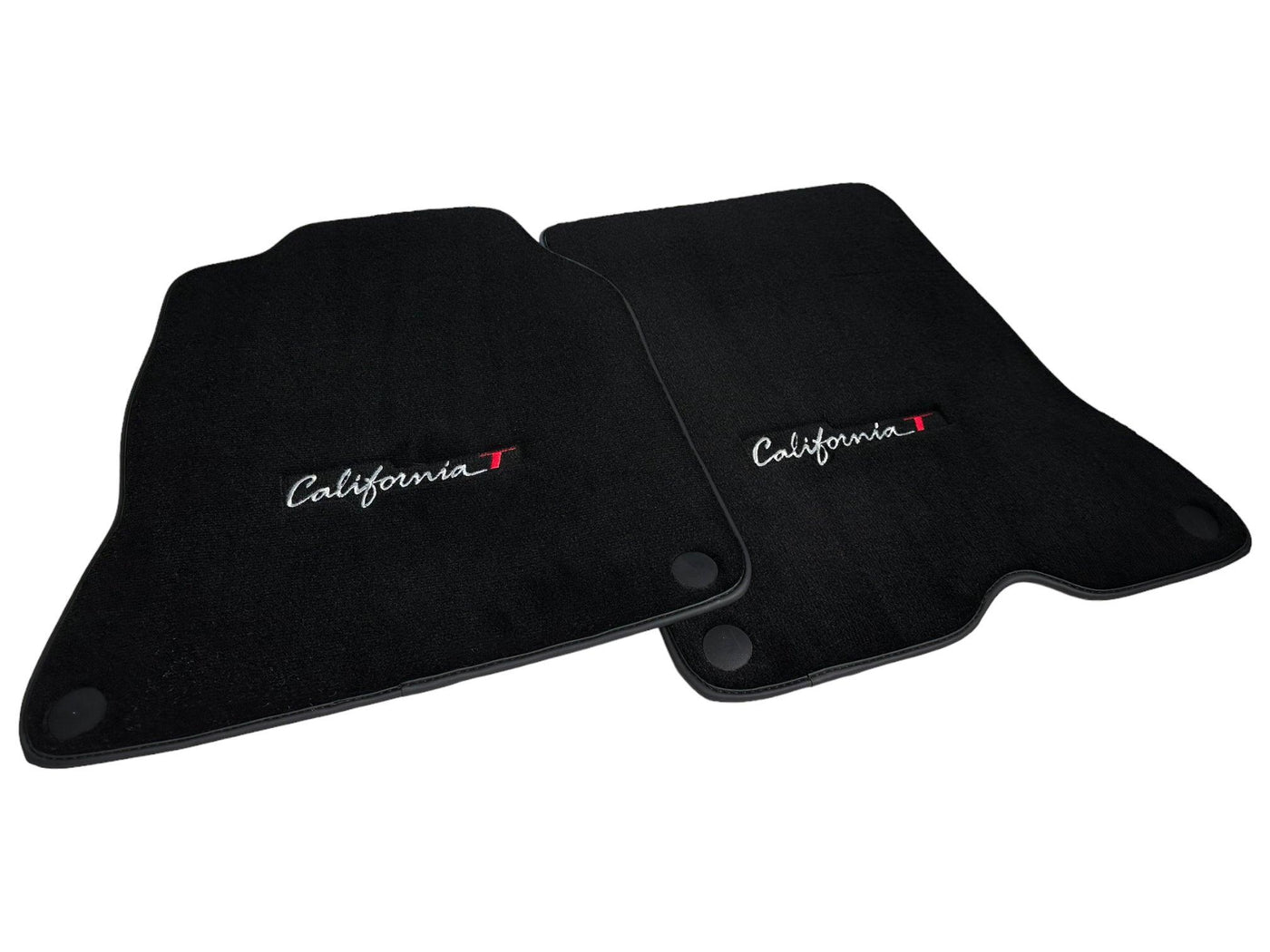 Black Floor Mats For Ferrari California T 2015–2018 - AutoWin
