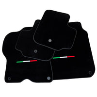 Black Floor Mats For Ferrari GTC4 Lusso (2016-2023) Italian Edition - AutoWin