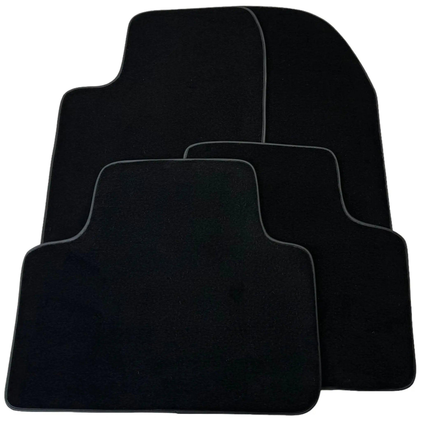 Black Floor Mats for Jeep Grand Cherokee WK2 (2011-2023) Double Fixation - AutoWin