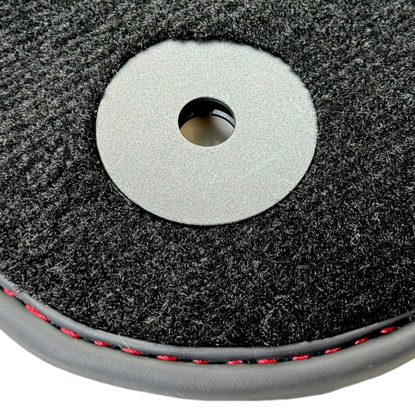 Black Floor Mats for Lamborghini Urus with Red Leather | ER56 Design - AutoWin