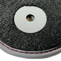 Black Floor Mats for Lamborghini Urus with Red Leather | ER56 Design - AutoWin