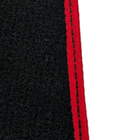 Black Floor Mats for McLaren 600 LT (2018-2020) With Red Trim - AutoWin