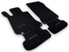 Black Floor Mats For Mercedes Benz C-Class S203 Estate (2001-2007) | Limited Edition - AutoWin